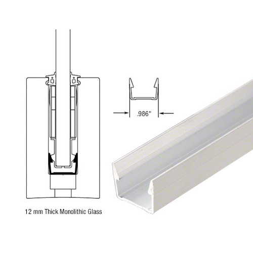 CRL TLXA12SB TAPER-LOC XA Mill Aluminum 10" Setting Base for B5S, B5G, B5T, and 8B Base Shoe