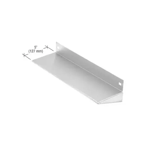 24" Stainless Steel Integral Shelf
