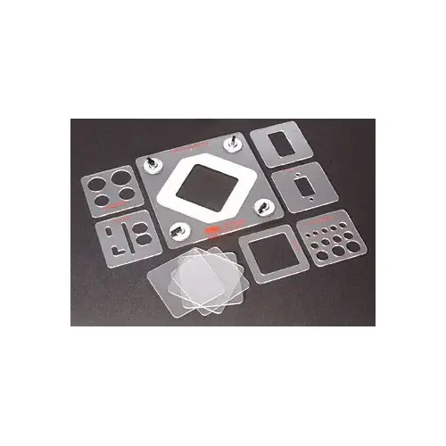 CRL TPS Glass Router Template System Polished Stainless