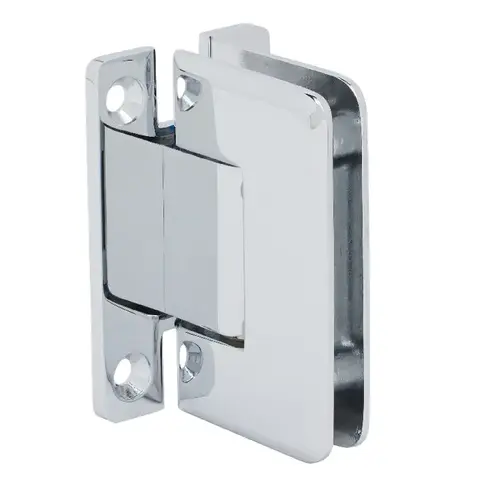 Polished Chrome Trianon 037 Series Wall Mount 'H' Back Plate Hinge