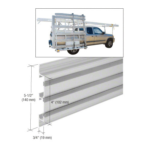 CRL TSS12 12' Aluminum Side Slats - 144" Stock Length