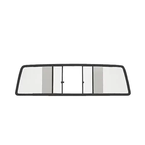 CRL TSW1852 Duo-Vent Four Panel Slider with Clear Glass for 1981-March 1983 Jeep Scrambler