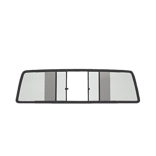 Duo-Vent Four Panel Slider with Solar Glass for 1984-1988 Toyota SR5 Extended Cab