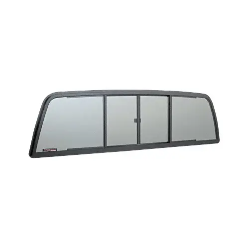 CRL TSW1400S Duo-Vent Four Panel Slider with Solar Glass for 1984-1995 Toyota SR5 Standard Cab