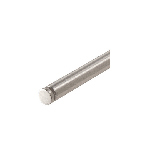 CRL TUBE3472BS Brushed Stainless 72" Tube with One End Cap