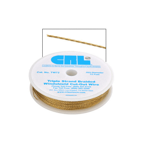 CRL TW72 Triple Strand Braided Cut-Out Wire