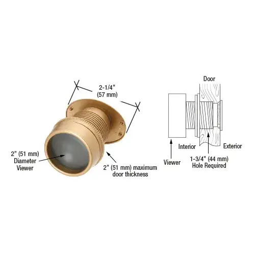 Gold "Giant Screen" Door Viewer