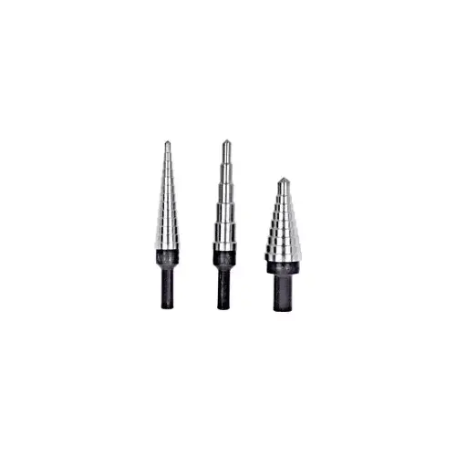 Step Drill 3 Piece Set