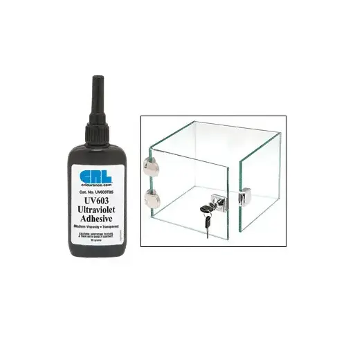 CRL UV603T85 UV603 Medium Viscosity UV Adhesive - 85g