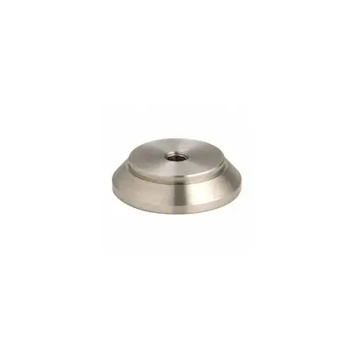 Flare Top Table Leg Cap Brushed Stainless Steel