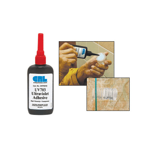 UV703 High Viscosity UV Adhesive - 100g