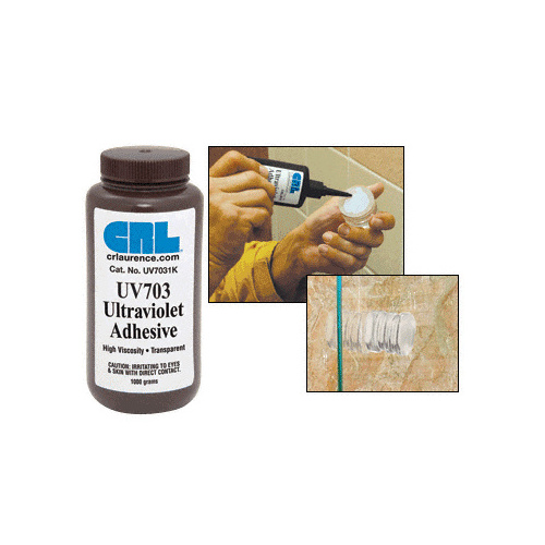 UV703 High Viscosity UV Adhesive - 1000g