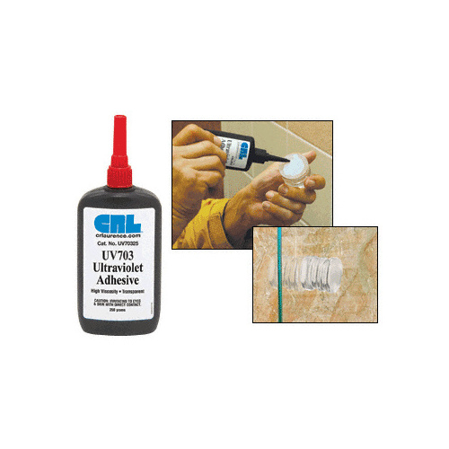 UV703 High Viscosity UV Adhesive - 250g