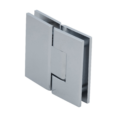 Polished Chrome Vienna 580 Series Glass-to-Glass Hinge with Internal 5 Degree Pin