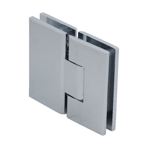 Polished Chrome Victoria 180 Degree Glass-to-Glass Series Hinge