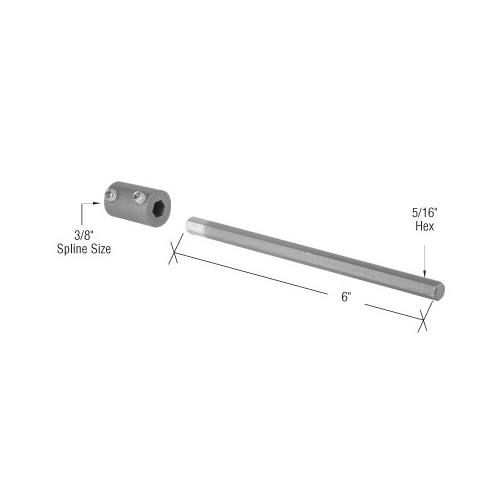 Over-Sill Awning Operator Hex Extension