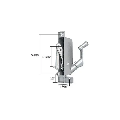 Awning Window Operator for ABC 2-3/16" Link Arm Gray