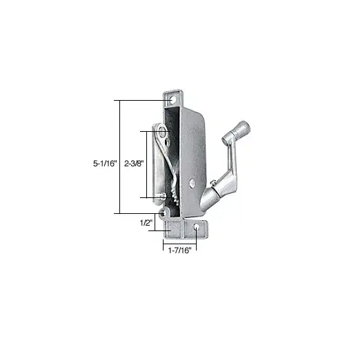 Awning Window Operator for Tucker 2-3/8" Link Arm Gray