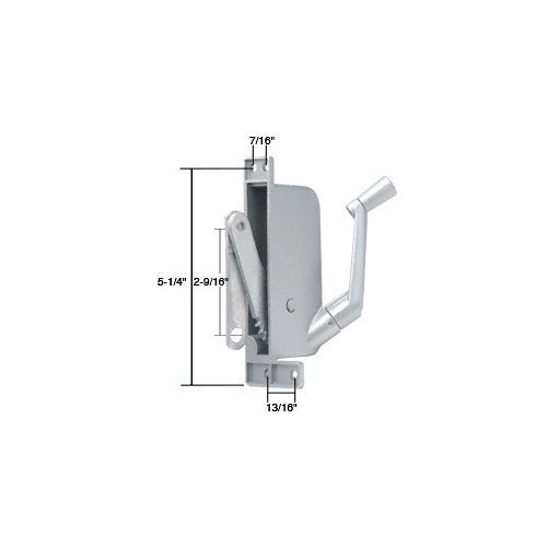 Right Hand Awning Window Operator for Lenehan Gray