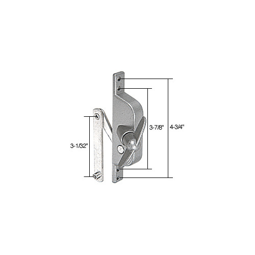 CRL WCM300 Jalousie Window or Door Operator - 3-1/32" Arm Dimension