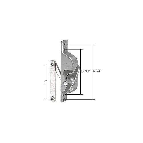 Jalousie Window or Door Operator for Superior - 4" Arm Dimension Aluminum