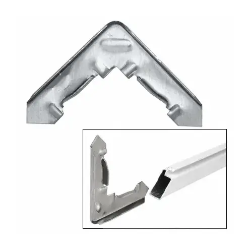 5/16" Aluminum Corner For WSF345 and A345 Screen Frames Mill