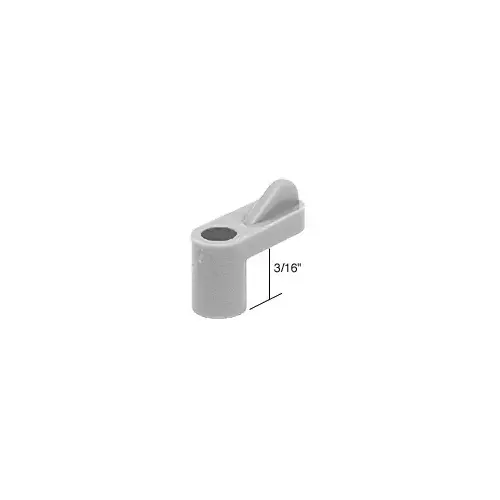 Gray 3/16" Plastic Window Screen Clips - Pack