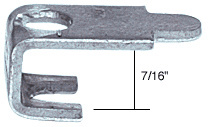 CRL WSC327M Aluminum 7/16" Casement Screen Clips - Bulk Mill