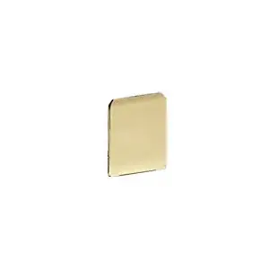 CRL ALUM-WU1ECSB-VCP-1 Satin Brass End Cap for WU1 Series