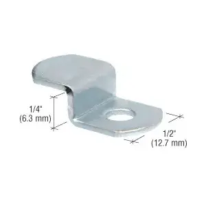 CRL Z44-XCP100 Zinc Plated Offset Mirror Clip for 1/4