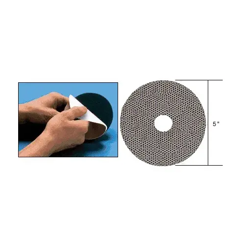 5" 800 Grit QRS Mount Flexible Diamond Disc Gray