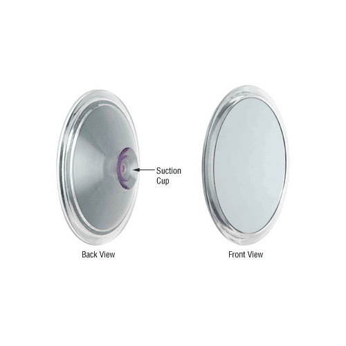 Suction Cup Mirror with 5X Optics Clear