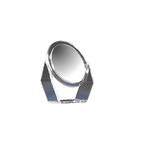 CRL ZZV06 6-1/4" Swivel Mirror with 5X and 1X Optics Clear