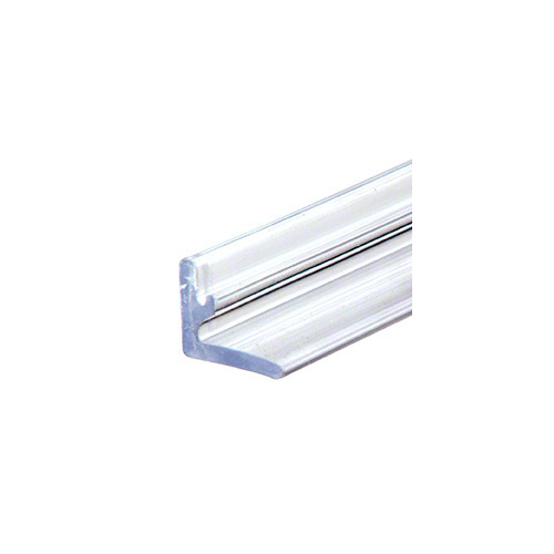 80" Replacement Clear Plastic L-Seal for Bypassing Shower Slider Sets