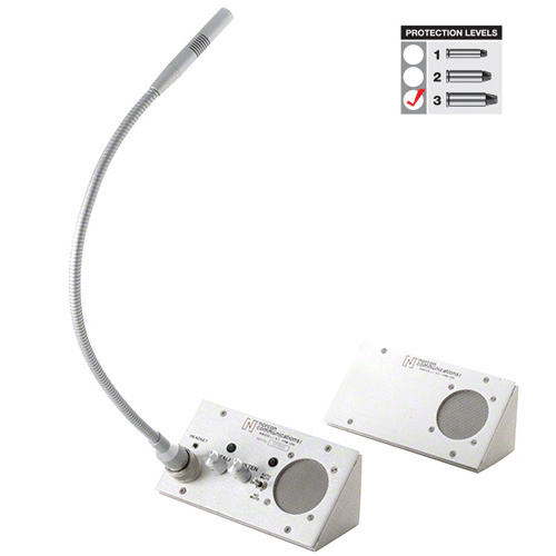 Norcon Communications TTU-3-X Satin Anodized 115V AC "X" Model Counter-Top Two-Way Electronic Communicator