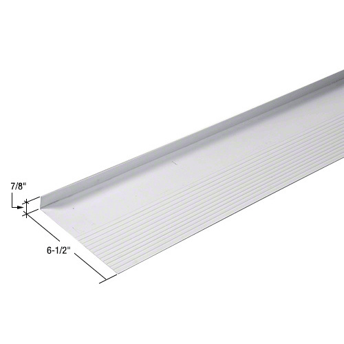 6.5" White Adjustable Vinyl Sill Pan - 108" Length