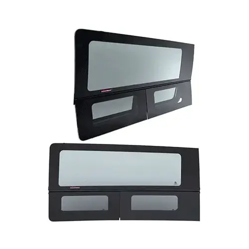 CRL FW642L Black 2016-2019 Mercedes Metris Driver's Side Forward Vented Window With Dual Vents