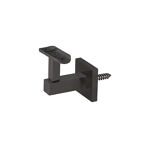 CRL HR5EWMBL Matte Black Shore Series Wall Mounted Hand Rail Bracket