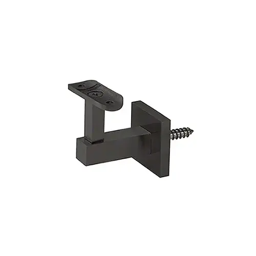 Matte Black Shore Series Wall Mounted Hand Rail Bracket