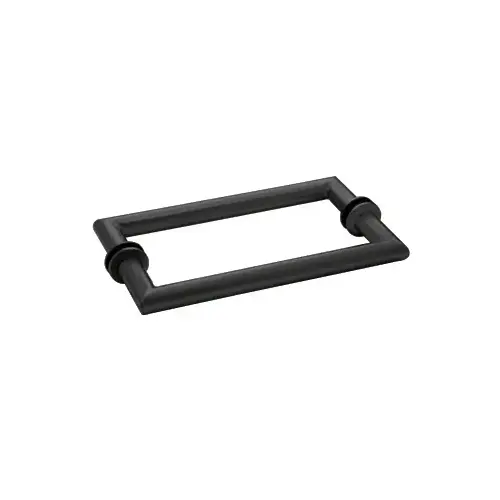 CRL MT18X18MBL Matte Black 18" MT Series Back-to-Back Towel Bar