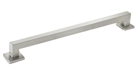 CRL GBE24BS Brushed Stainless Mitered 24" Square Grab Bar