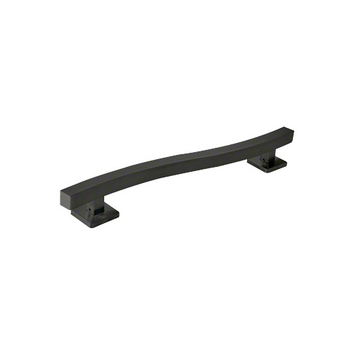 CRL GBF24MBL Matte Black 'S' Square 24" Grab Bar