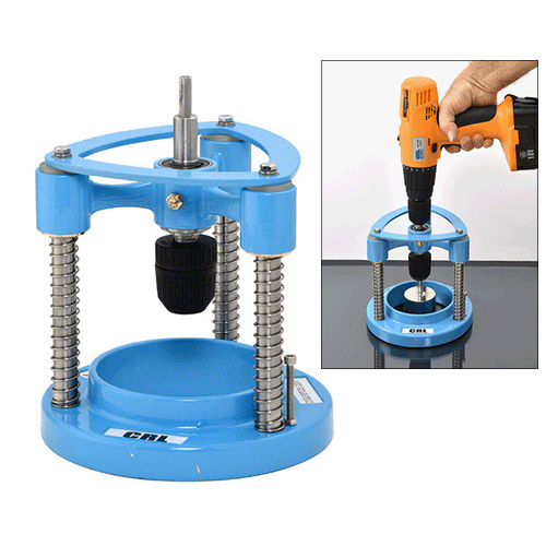 Glass Drilling Base with Keyless Chuck