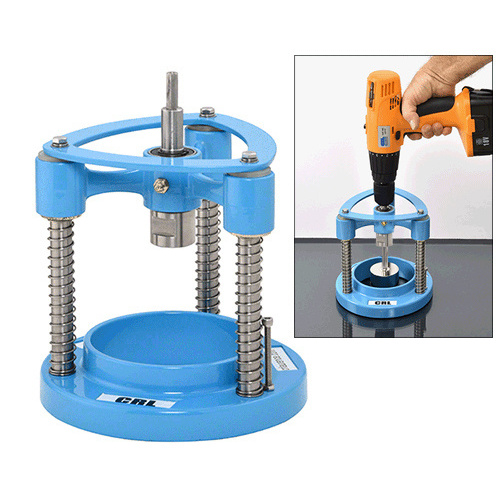 Glass Drilling Base with Belgium Thread Chuck