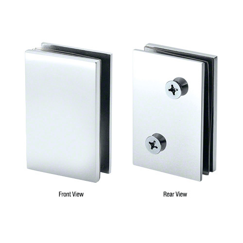 CRL CAM90PS Polished Stainless Cambridge Series Sliding Door 90 Degree Accessory Kit