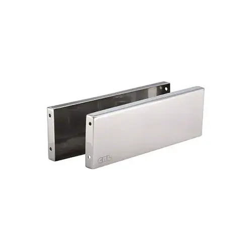 Polished Stainless Steel Cladding for Oil Dynamic Patch Fitting Door Hinge Pair