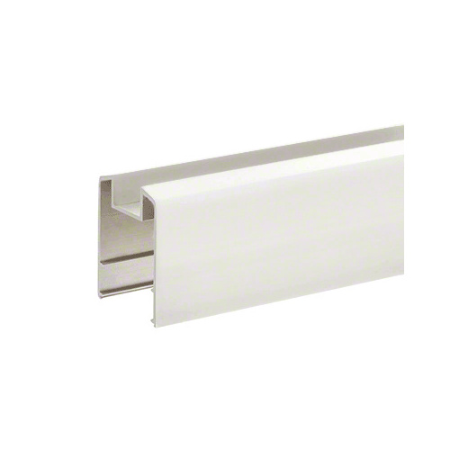 Sky White 200, 300, 350 and 400 Series 241" Long Horizontal Double Glass Mid-Rail