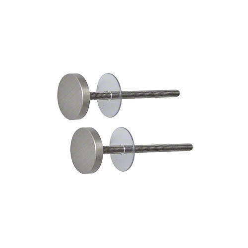 Brushed Nickel Cologne Low Profile Stud Replacement Set