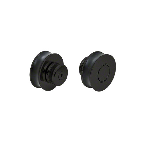 CRL CRER2MBL Matte Black Replacement Rollers - pack of 2