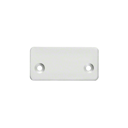 Hansen 2XDECW Sky White 200X Series Pre-Treated Decorative End Cap